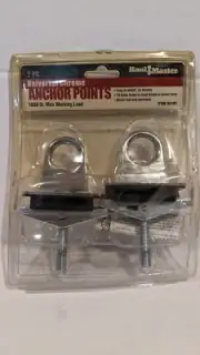 Truck BedUniversal Anchor Points 2 Pack Load Tie Down Spots