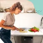 Acrylic Acrylic Cutting Boards with Lip Countertop Protector Restaurant