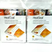 GBC Heat Seal Presentation Folders 10 Laminating Folders 8 mil 9" X 12"