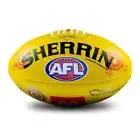 Sherrin Official AFL Footy SDNR Split Leather Indigenous Football size 5