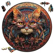 A3 Wooden puzzle Beautiful Natural Scenery Toys 3D Wood Jigsaw Puzzles Color