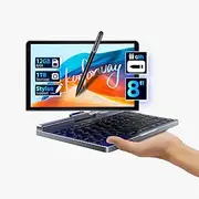 8 Inch Utral Pocket PC Touchscreen Small Laptop,Windows 11 Pro Mini Computer for Business Students Outdoor,Intel N100 12GB LPDDR5 1TB SSD Complimentary Stylus