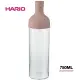 【HARIO】粉色酒瓶冷泡茶壺(FIB-75-SPR)