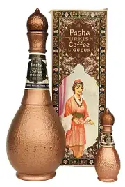 Pasha Turkish coffee Liqueur 700ml & 50ml Mini Both Full/Sealed- Genie Shaped!!!
