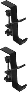 STOBOK 2pcs Table Backpack Holder Desk Hook Hanger Bag Hooks for Desk Easy Install Bag Holder