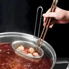 Steel Mesh Net Hot Pot Colander Ladle Slotted Spoon Food Sieve Skimmer