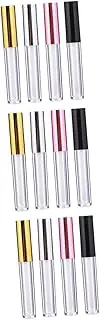 12pcs Mini Lip Gloss Tubes Empty Lip Gloss Plastic Containers for Diy Beauty