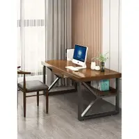 在飛比找ETMall東森購物網優惠-北歐家用臥室現代簡約實木書桌