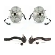 Front Wheel Bearing And Tie Rod End Kit For Nissan TITAN Armada INFINITI QX56