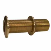 Groco 1-1/4" Bronze Extra Long Thru-Hull Fitting w/Nut [THXL-1250-W]
