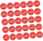 PHENOFICE 50pcs Small Bouncy Balls Style Balls for Boys and Girls Party Games High Elasticity for Hand Eye Coordination