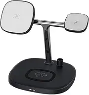 CHOETECH T583-F 4-in-1 Magentic Wireless Charging Station for iPhone/Apple Watch/Headphones/Pencil