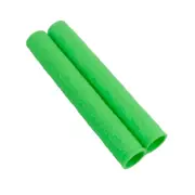 1Pair Silicone Handlebar Child Balance Bicycle Ultra-light Shock-absorbing Handlebar Cover green