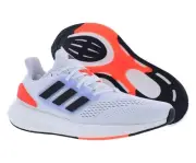Adidas Pureboost 22 Mens Shoes Size 9.5, Color: Footwear White/Core Black/Blue