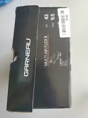Garneau Multi Air Flex II Black Size 9.5 USA