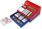 Learning Resources Pretend & Play Calculator Cash Register, Pretend Play Toys, Classic Counting Toy, Play Cash Register for Kids, Develops Early Math Skills, 73 Pieces, Ages 3+