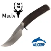 MUELA DP-10A Skinner Hunting Knife with Leather Sheath, *made in Spain