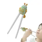Baby Learning Training Chopsticks Cartoon Animal Tableware Kids Training Helper