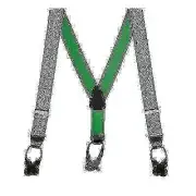 SuspenderStore Celtic Scroll Suspenders - 1.5-Inch Elastic - Button - 3 Sizes