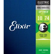 Elixir Optiweb Nickel Electric Guitar Strings 10-74 (8 String)
