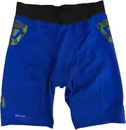 [Nike] Jordan Stay Cool Compression FW Men's Training Shorts (XX-Large, Blue (577487-493) / Bronze)