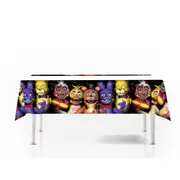 Five Nights at Freddys Tablecloth Party Supplies Birthday Decorations 108*180cm