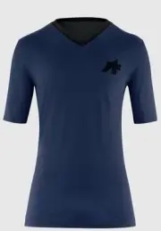 Assos Men’s TACTICA Tech T-Shirt T5 Cycling Jersey - Size I - Color Stone Blue