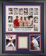Legends Never Die 1964 St. Louis Cardinals Framed Photo Collage, 16" x 20"