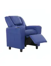 [Boutique Retailer] Recliner Chair Sofa in Blue