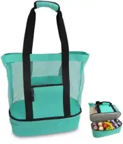 Dry Wet Separated Swimming Bag Portable Drawstring Backpack Waterproof Gym Sport