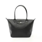 Longchamp Le Pliage City Tote Bag Canvas Leather Women'S Black L2605Hyq001