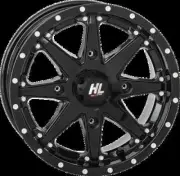 HL10 Wheel Gloss Black 14x7 4/110 5+2 30mm Yamaha Kodiak 700 4x4 16-22