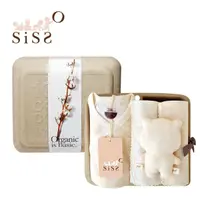 在飛比找momo購物網優惠-【SISSO】小饅頭二重織紗布蝴蝶裝禮盒