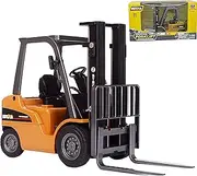 Geminismart Famous in-Home Learning Brand 1/50 Scale Diecast Articulated Dump Truck Engineering Vehicle Construction Alloy Models Toys for Kids (Forklife)