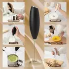 Handheld Electric Milk Frother Cappuccino Stirrer Cafe Supplies