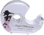 [MOBUTOFU] Bra Tapes Double Sided Tape Shirts for Women Trendy Clear Duct Tape Sheer Blouse Fabric Tape Double Sided Body Dress Ladies Lingeries Bra Strap Invisible White