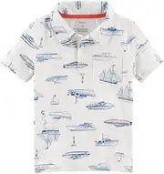 [Carter's] Baby Boys' Shark Print Polo T-Shirt
