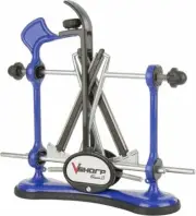 Warthog V-sharp Classic Ii Knife Sharpeners 325 Grit Diamond Rods - Blue #whc2bl