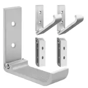 Geekria Foldable Wall Mount Headphones Holder Stand Aluminum Wallmount Hook-5Pcs