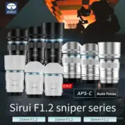 SIRUI Sniper 23mm 33mm 56mm F1.2 APS-C Auto Focus Lens for Fuji X Sony E Nikon Z