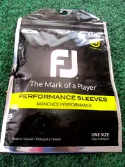 NEW! Footjoy Performance Sleeves UV Protection 1 pair Grey