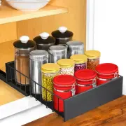 ® Pull Out Cabinet Organizer, 10" x 14" Single Tier Slide Out Drawers for Kit...