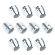 10Pcs Round Axes Handle Wedges Safety Handle Metal Wedges Hammer Handle Wedges