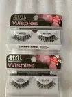 2 Ardell InvisiBrand Eye Lash DEMI Wispies Black - 65012