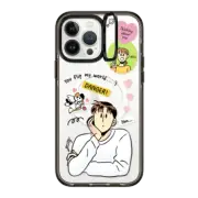 iPhone 13 Pro Max Impact Ring Stand Case MagSafe Compatible Grim B Thinking about Her Case