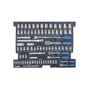 SP Tools 81Pcs Foam Tray - Metric/SAE Included Sockets & Accessories