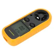 Wind Speed Meter Digital Anemometer Handheld Wind Temperature Measuring Inst HR6
