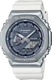 CASIO G-SHOCK Precious Heart GM-2100WS-7AJF Metal Covered White Watch