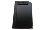 Esselte Supertuff Clipboard Folder, With Cover, Foolscap, Pvc, Black, Each