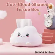 Cartoon Cloud Tissue Box Plastic Desktop Organizer Drawer Storage Box for Home